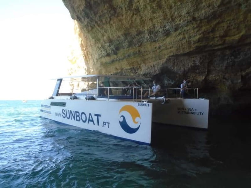 Portimão: Benagil Caves & Golden Coast Eco Catamaran Tour - Smart planning for the marina and the sea