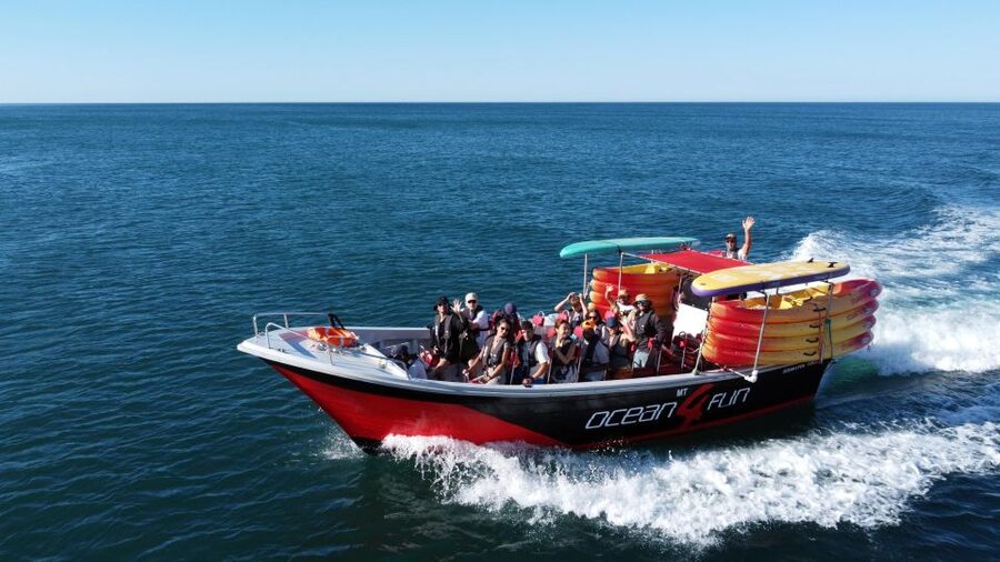 Portimão: Benagil Caves Speedboat and Kayak Guided Tour - Key points to know before booking