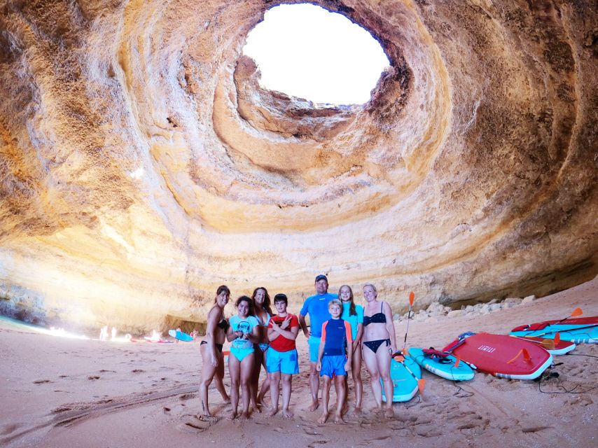 Portimão: Benagil Caves Speedboat and Kayak Guided Tour - Praia da Marinha adds a second coastal view