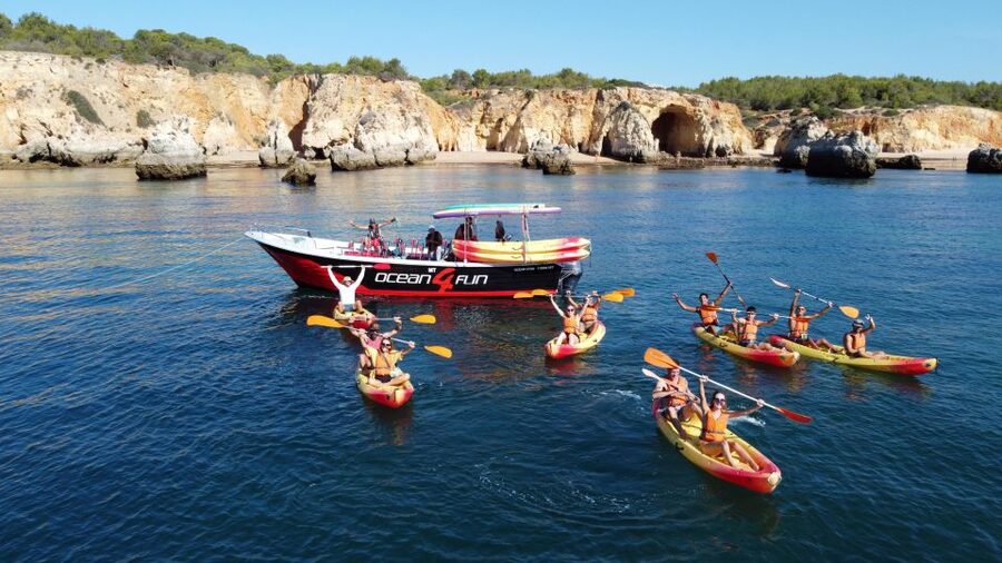 Portimão: Benagil Caves Speedboat and Kayak Guided Tour - Is $47 good value?
