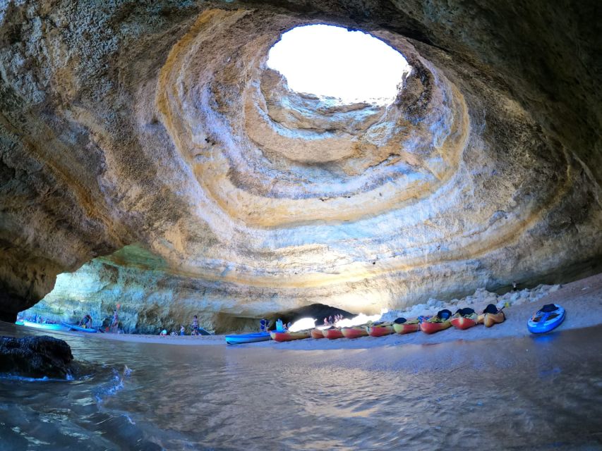Portimão: Kayak Tour of Benagil Caves - Benagil Cave and the limits of access
