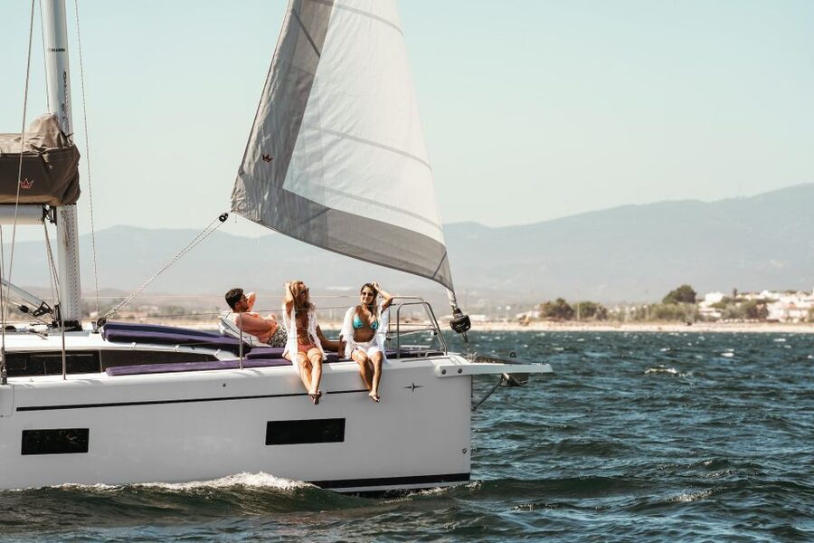 Portimao: Luxury Sail-Yacht Cruise with Sunset Option - Benagil Cave is part of the view, not an entry stop