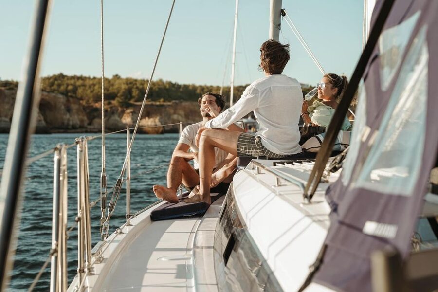 Portimao: Luxury Sail-Yacht Cruise with Sunset Option - A friendly crew can make a small group feel private
