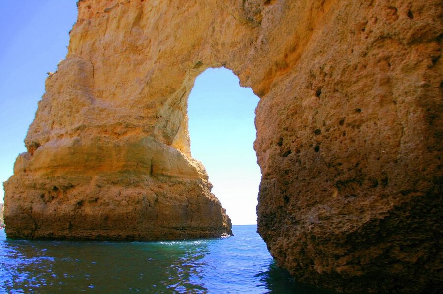 Portimão: Pirate Ship Cave Cruise - Alfanzina Lighthouse and the change to wooden boats