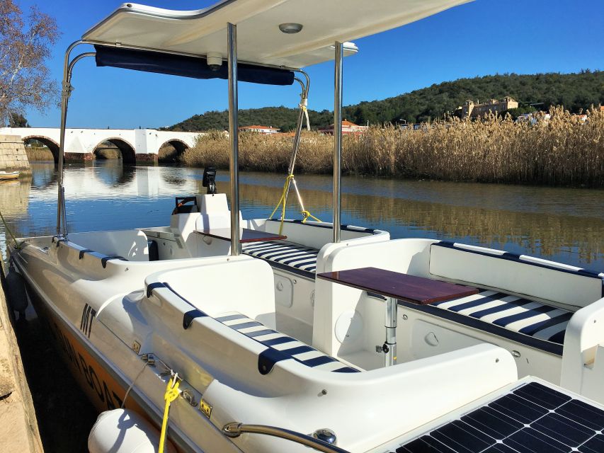 Portimão: Silves & Arade River History Tour on a Solar Boat - The return trip and the included wine