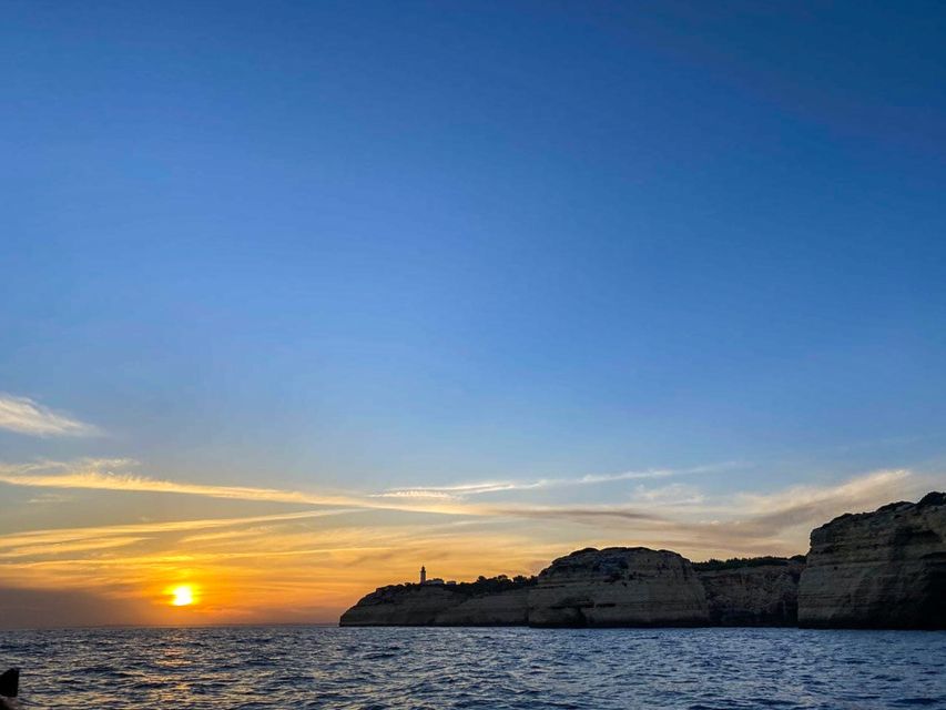 Portimão: Sunset Cruise to Benagil Cave - Leaving Portimão for the Atlantic