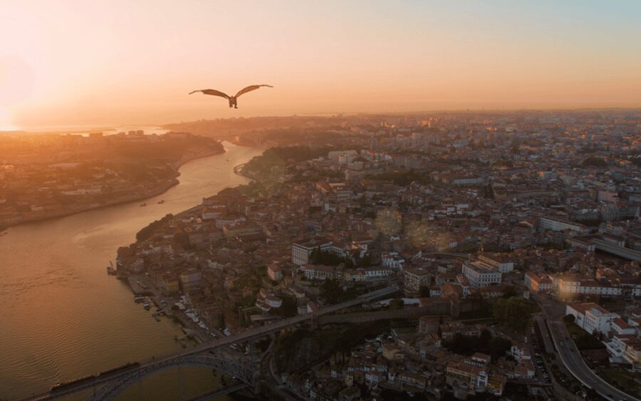 Porto: 5D Flight over de City for all family. - Languages and family fit