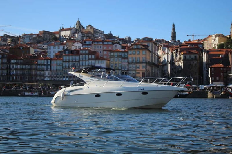 Porto: 6 Bridges Yacht Cruise with Local Wine & Snacks - Freixo Marina sets a calm starting point