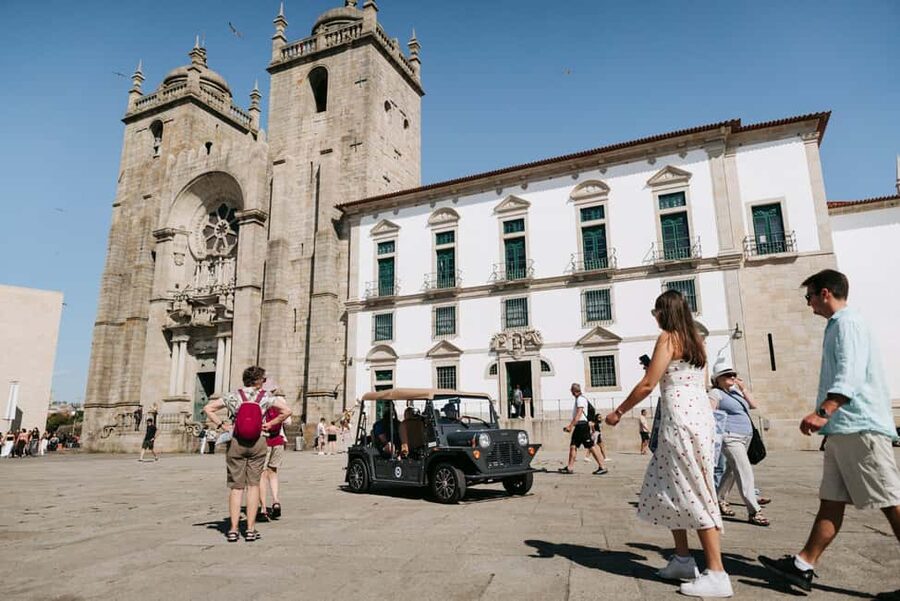 Porto and Foz: Private Douro City Tour in an Electric Ford T - River views and the road toward Foz