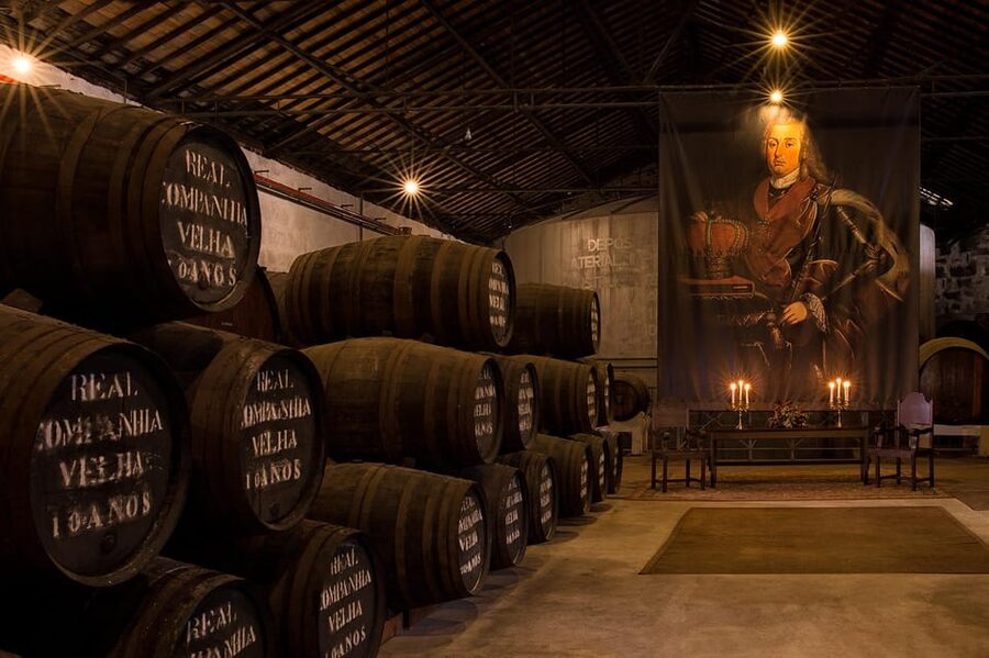 Porto: Carvalhas cellar tour at Real Companhia Velha - The Silva Reis family collection