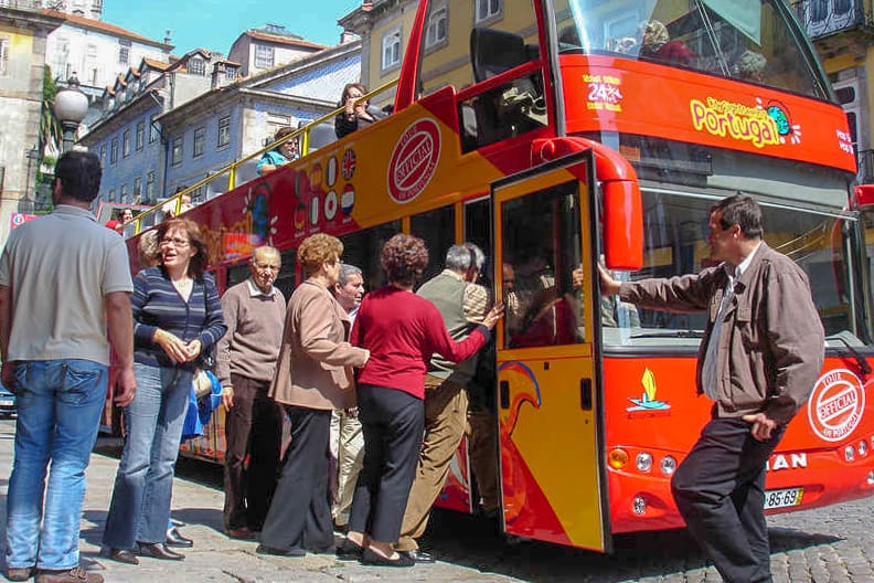Porto: City Sightseeing Hop-On Hop-Off Bus Tour - The Blue Line is mainly about Gaia and port wine