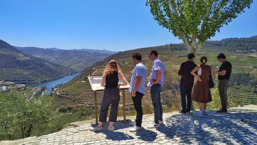 Porto: Douro Valley Wine Tour with Tastings, Boat, and Lunch - First Winery: Port, Production, and Vineyard Views