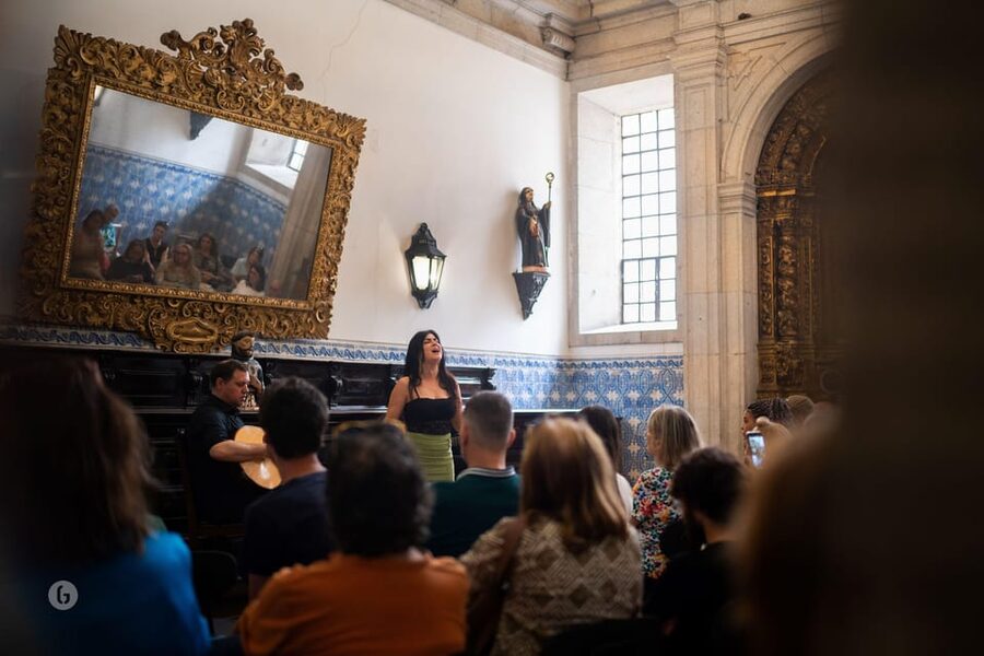 “Porto: Fado Show with Guided Tour in a Historic Monastery” - Hearing Fado in the side chapel