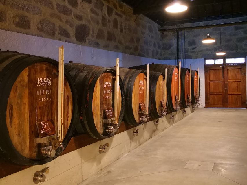 Porto: Guided Tour and Tasting of 3 Port Wines at Poças - The Walk to the Tasting Room