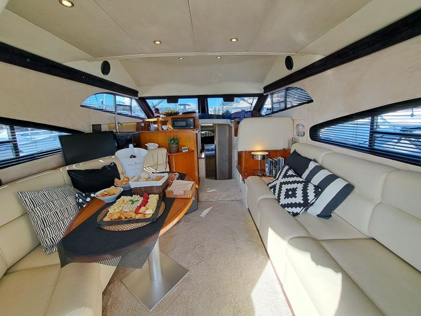 Porto: Luxury Yacht Tour of the 6 Bridges and Douro Estuary - What the luxury label means here