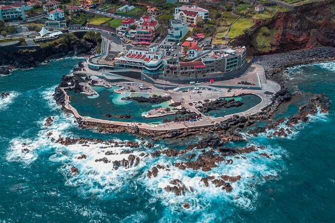 Porto Moniz, Seixal, Fanal Forest, Cliff Skywalk in Open Roof 4X4 - Cabo Girão’s glass floor at 589 meters