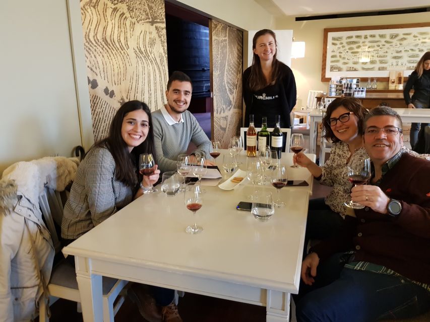 Porto: Port and Douro Wine Walking Tour with 9 Tastings - Stop three: Solar dos Dragos and the Douro comparison