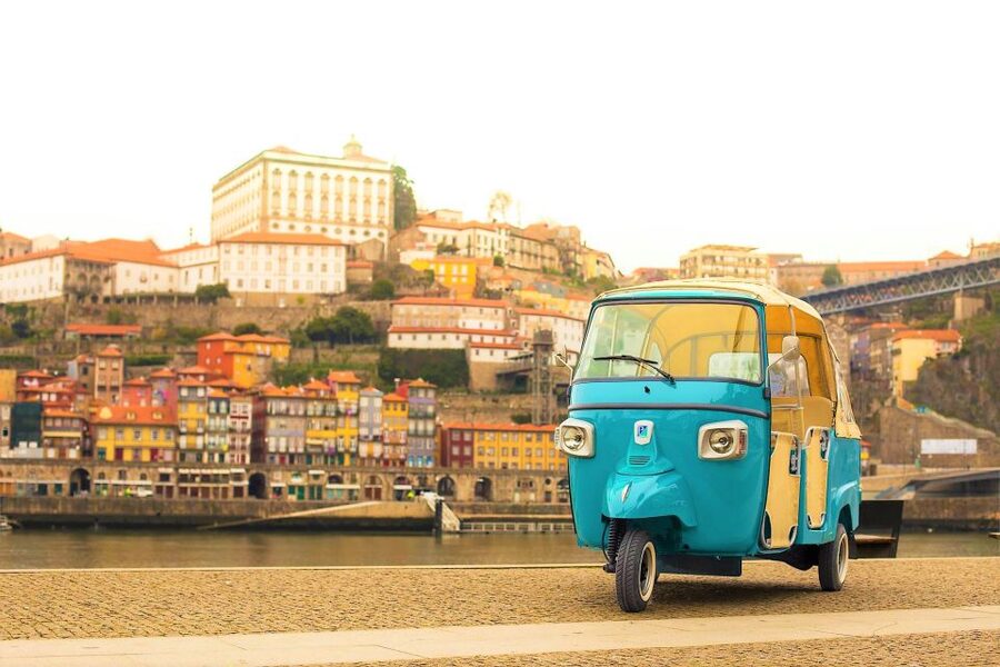 Porto: Private Tuk-Tuk Tour with Short Walks and Wine - Serra do Pilar viewpoint and the glass of port