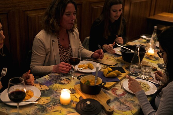 Porto Progressive Dinner Tour with Eating Europe - Walking past Batalha and the Congregados church