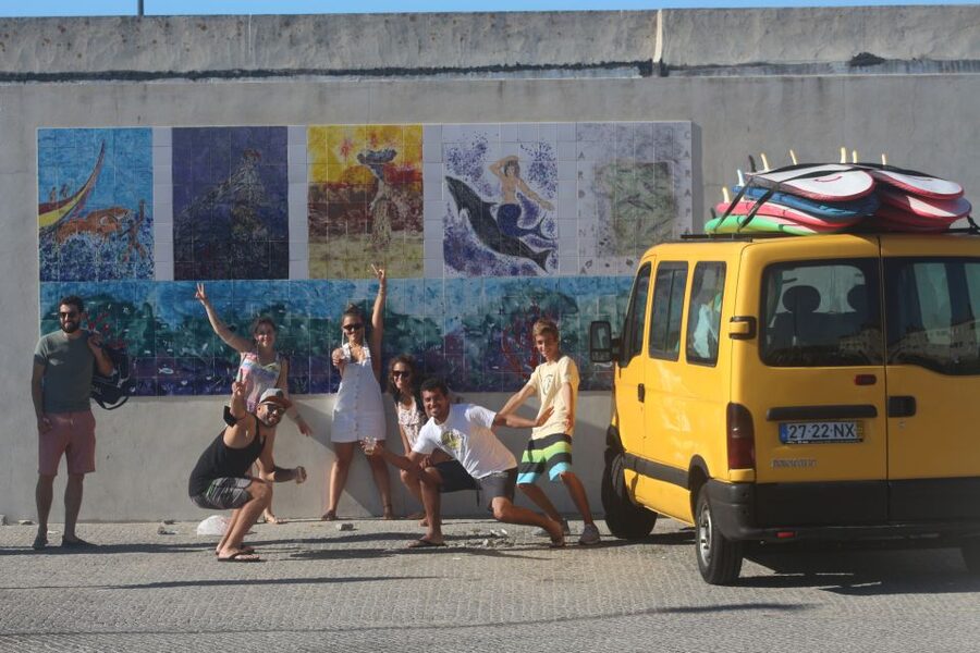 Porto: Small Group Surf Lesson with Transportation - In the water, timing matters more than strength