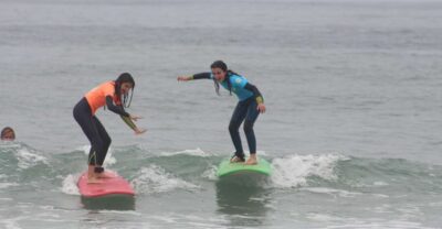 Small Group Surf Lesson with Transportation
