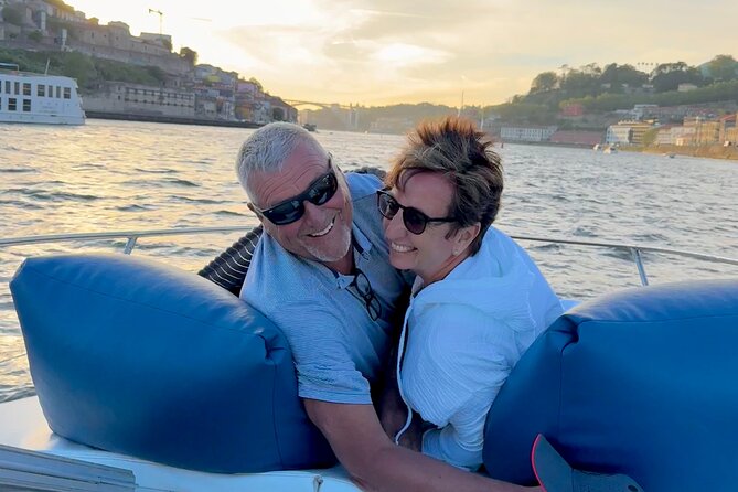 Porto: Yacht Small-Group Douro River Cruise & 6 Bridges w/ Drink - Gaia’s port wine quarter from the river