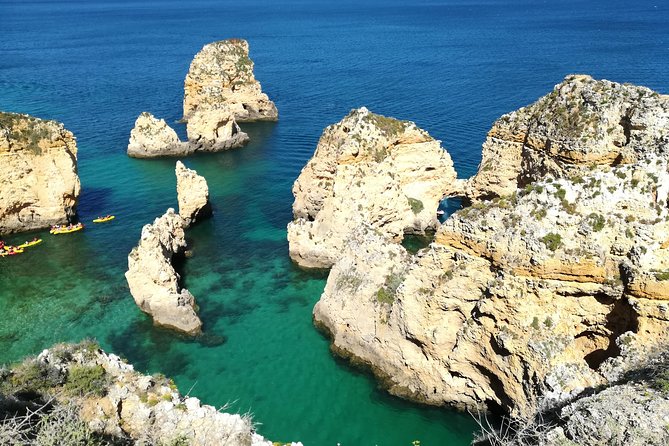 Private Algarve: Benagil Caves, Lagos Cliffs & Hidden Beaches - Algar Seco and Carvoeiro’s carved coast