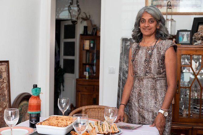 Private Lisbon Market Tour & Portuguese Cooking Class with Paula - Sitting down to the meal