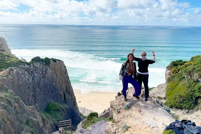 Private Tour Fátima, Óbidos, Nazaré, Natural Caves with Drinks - Nazaré, seafood, and the Atlantic cliffs