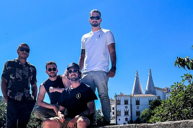 Private Tuk Tuk Tour around Sintra - Castelo dos Mouros on the mountain ridge