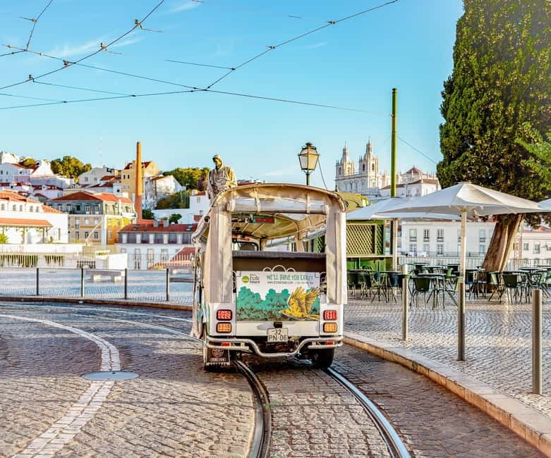 Private Tuk Tuk Tour Lisbon Old Town - The National Pantheon and Campo das Cebolas