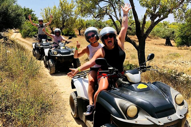 Quad Biking Adventure Tour in Albufeira - Clothing, dust, sun, and limited storage