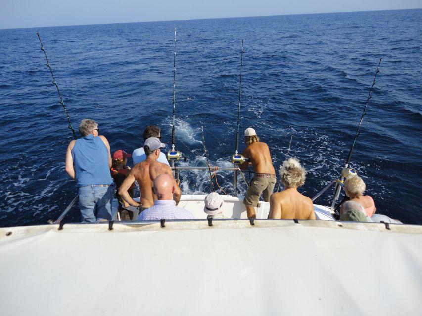 Quarteira: Algarve Reef Fishing Boat Trip with Gear - Setting out from Quarteira on Rascasso