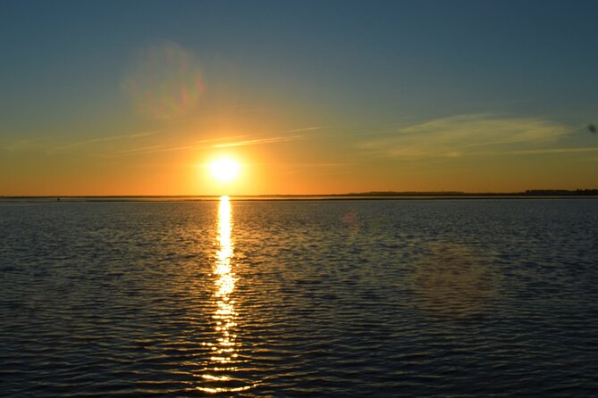 Ria Formosa & Ilhas: Sunset Boat Trip - The sunset from the water