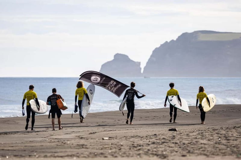 Ribeira Grande, Azores: Group Surf Lessons - A friendly first lesson near Ribeira Grande