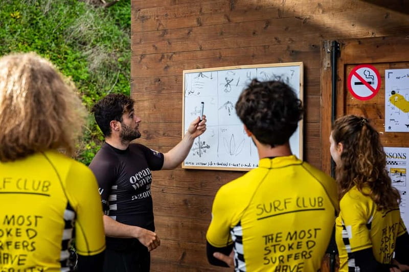 Ribeira Grande, Azores: Group Surf Lessons - Choosing the beach by the day’s waves