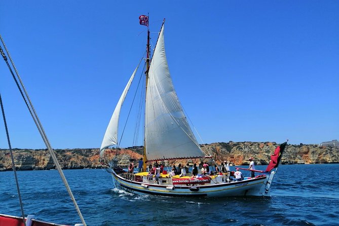 Sail, Swim & Tapas - Ponta da Piedade from a smaller boat