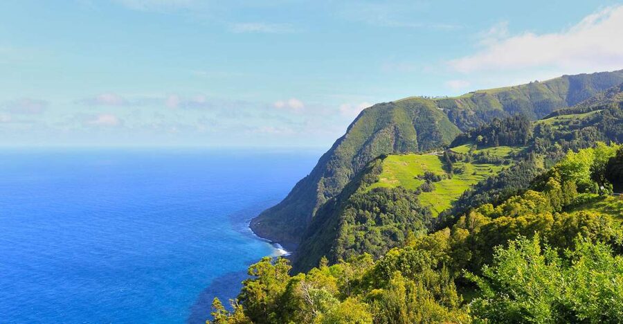 São Miguel: Nordeste, Cliffs & Waterfall Day Trip with Lunch - The final stop at São Brás