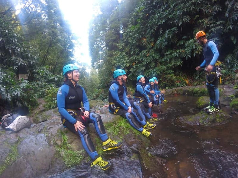 Sao Miguel: Ribeira dos Caldeiroes Canyoning Experience - Rappelling down waterfalls up to 8 meters