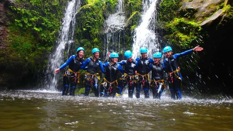 Sao Miguel: Ribeira dos Caldeiroes Canyoning Experience - Starting at Picos de Aventura or the natural park