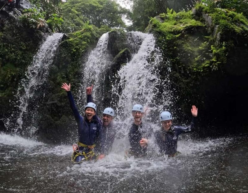 São Miguel: WaterPark Canyoning Ribeira dos Caldeirões - How difficult is it really?
