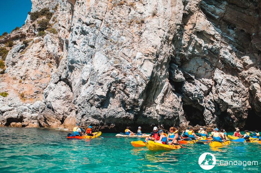 Sesimbra: Arrábida Natural Park Guided Kayaking Tour - Choosing the Lisbon transfer option