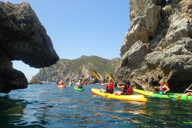 Sesimbra Discovery by Kayak - Paddling along the Arrábida coast