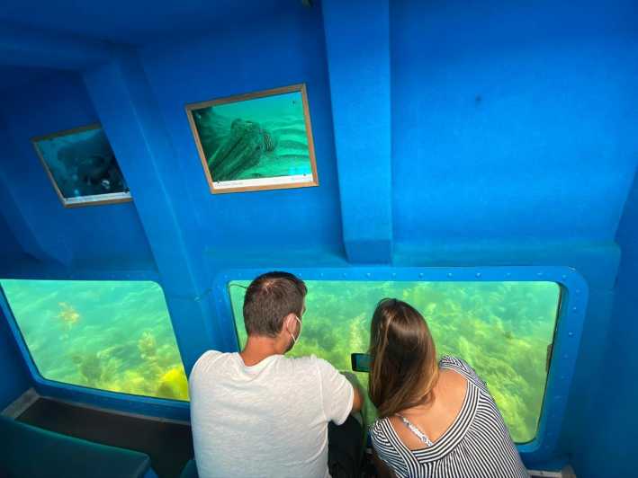 Sesimbra: Family Friendly Boat Sea Tour w/ Submarine Vision - Mula Bay and the first coastal viewpoints