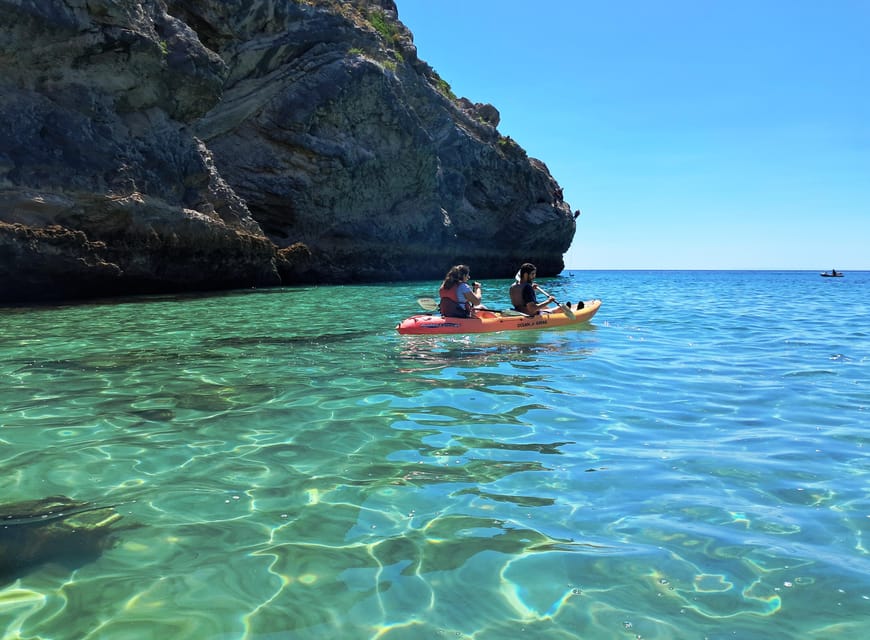 Sesimbra: Ribeiro Cavalo Beach, Caves, & Arrábida Kayak Tour - Who should book this kayak tour