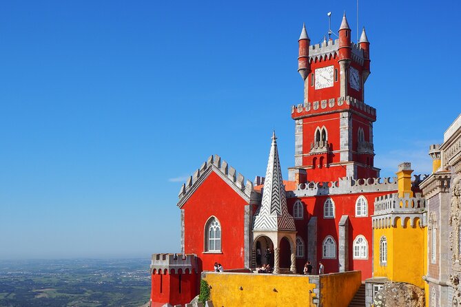 Sintra-Cascais-Pena Palace 8-People Small Group Tour from Lisbon - Pena Palace, Portugal’s colorful hilltop showpiece