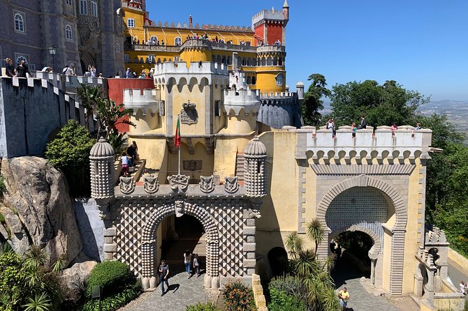 Sintra Cascais Private Tour with Pena Palace and Mouros Castle - Sintra’s historic center, small but pleasant