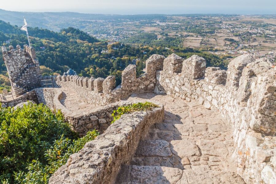 Sintra: Castle of the Moors E-Ticket and Audio Guide - Reaching the Castle Keep and Royal Tower