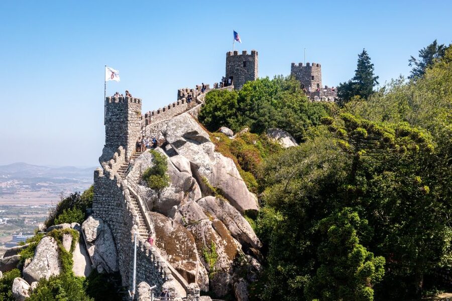 Sintra: Castle of the Moors & Quinta Entry with Audio Guides - Starting at the Moorish Castle’s Second Circle of Walls