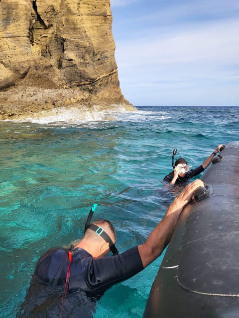 Snorkeling Tour- Vila Franca do Campo Islet - The optional SeaScooter